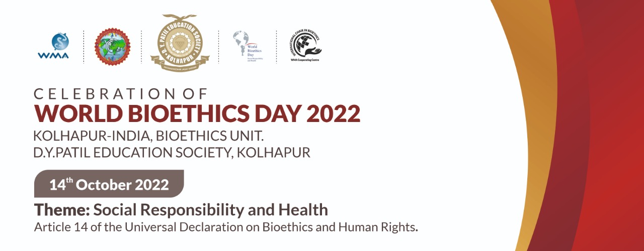 Celebration of Word Bioethics Day 2022